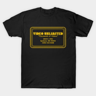 Video Unlimited Video Store T-Shirt